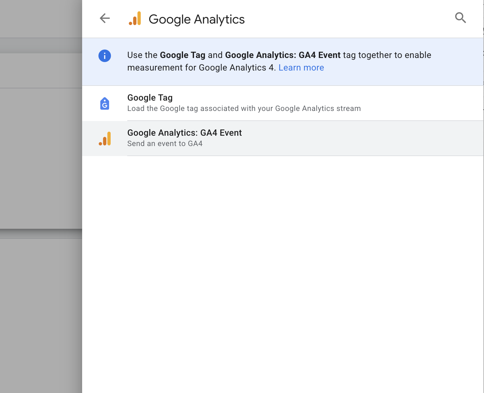 Custom events on blocks